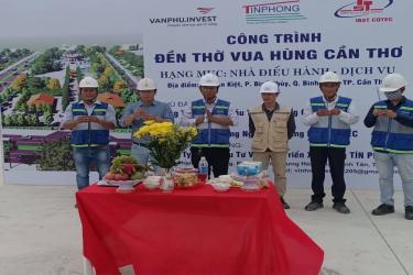 Khởi Công Giai Đoạn 2 Công Trình Đền Các Vua Hùng Cần Thơ